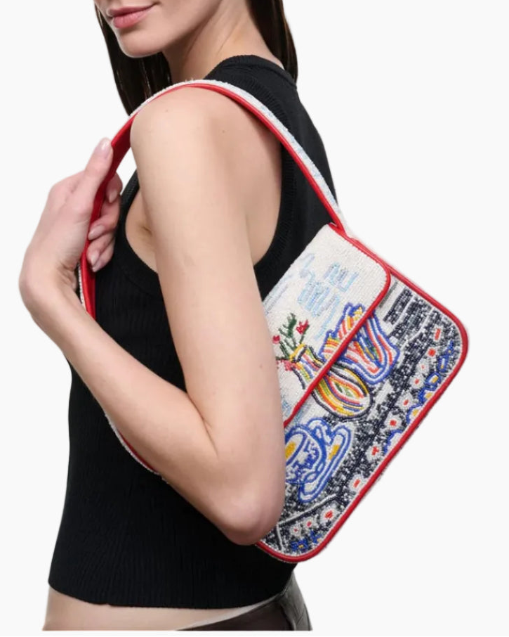 TOMMY BEADED BAG - TEATIME