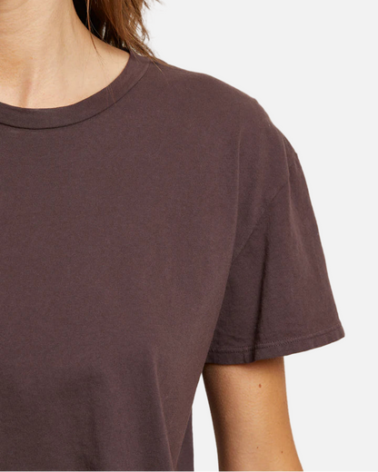 HARLEY BOXY TEE - COCOA