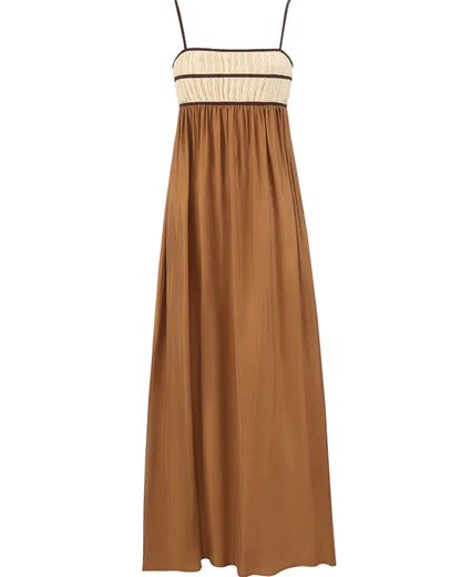 THE JULES DRESS - OCHRE