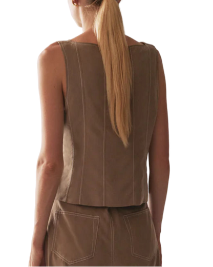 KLARA VEST - LAUREL OAK