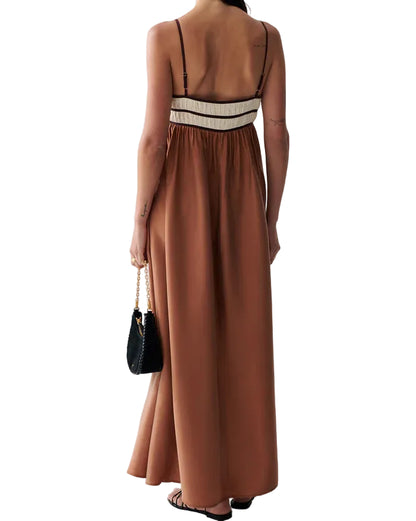 THE JULES DRESS - OCHRE