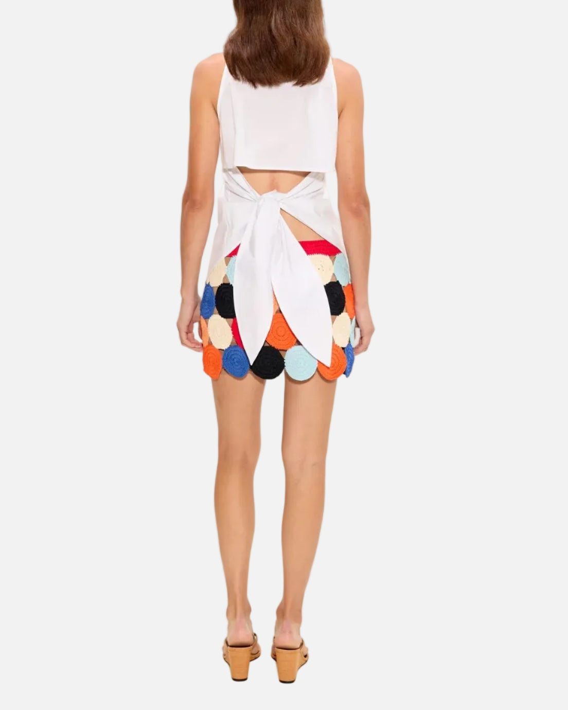 BEEP BEEP MINI SKIRT - CONFETTI