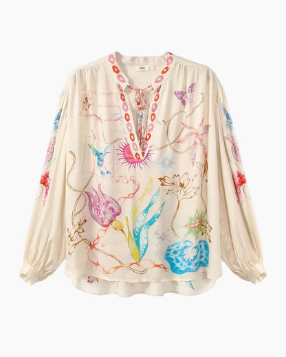 RONA PRINTED SHIRT - PARADISO