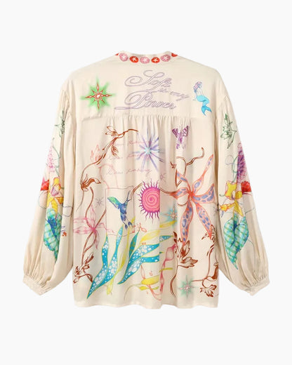RONA PRINTED SHIRT - PARADISO