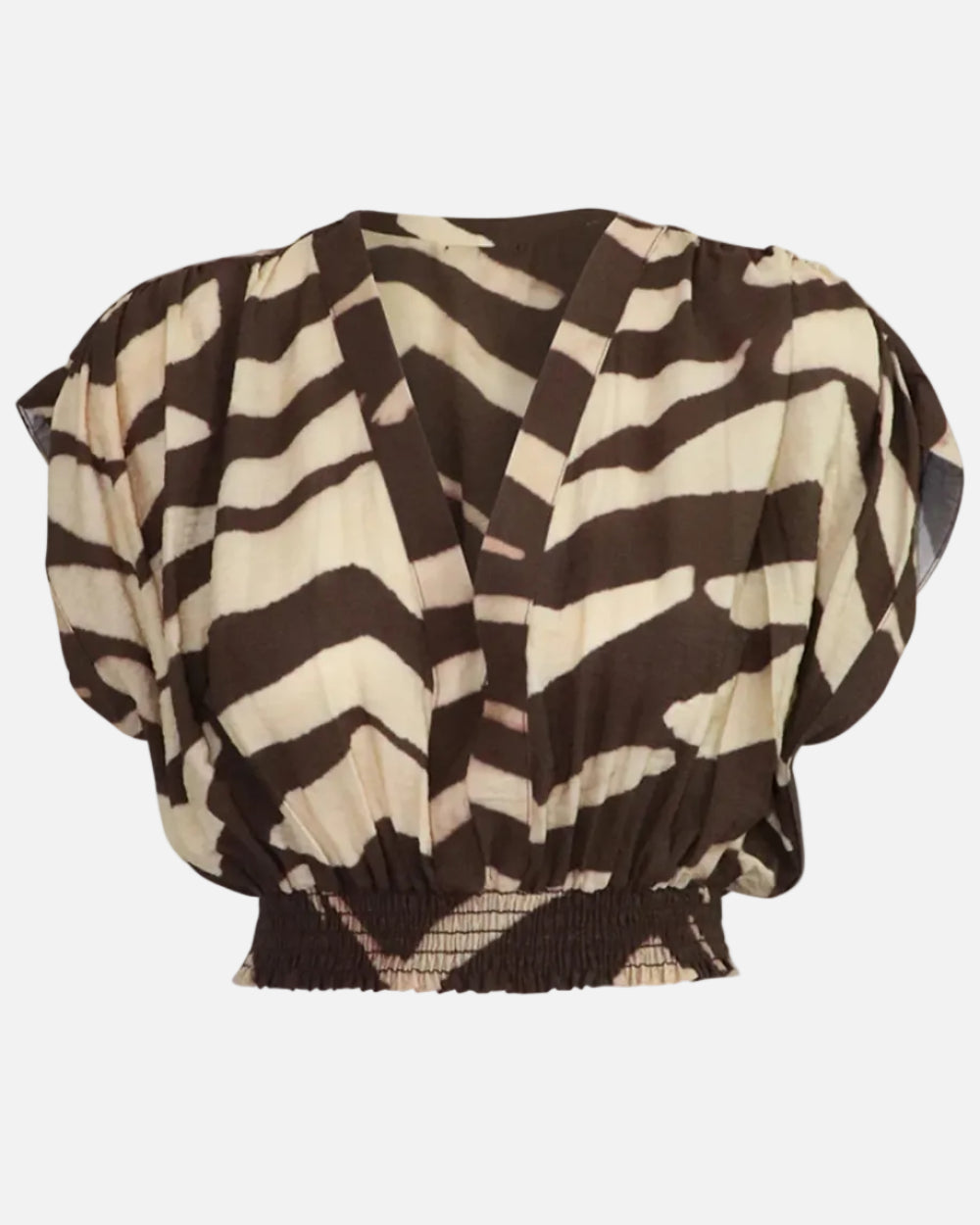 VACAY TOP | BROWN ZEBRA