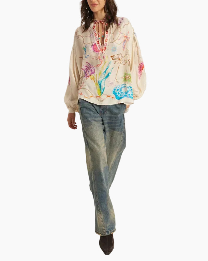 RONA PRINTED SHIRT - PARADISO