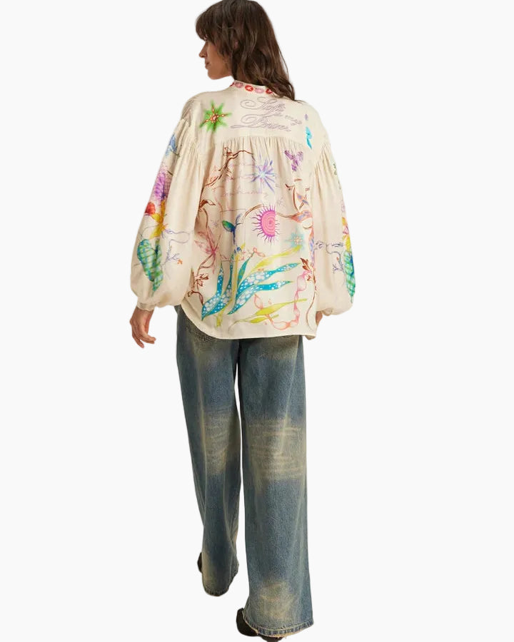 RONA PRINTED SHIRT - PARADISO