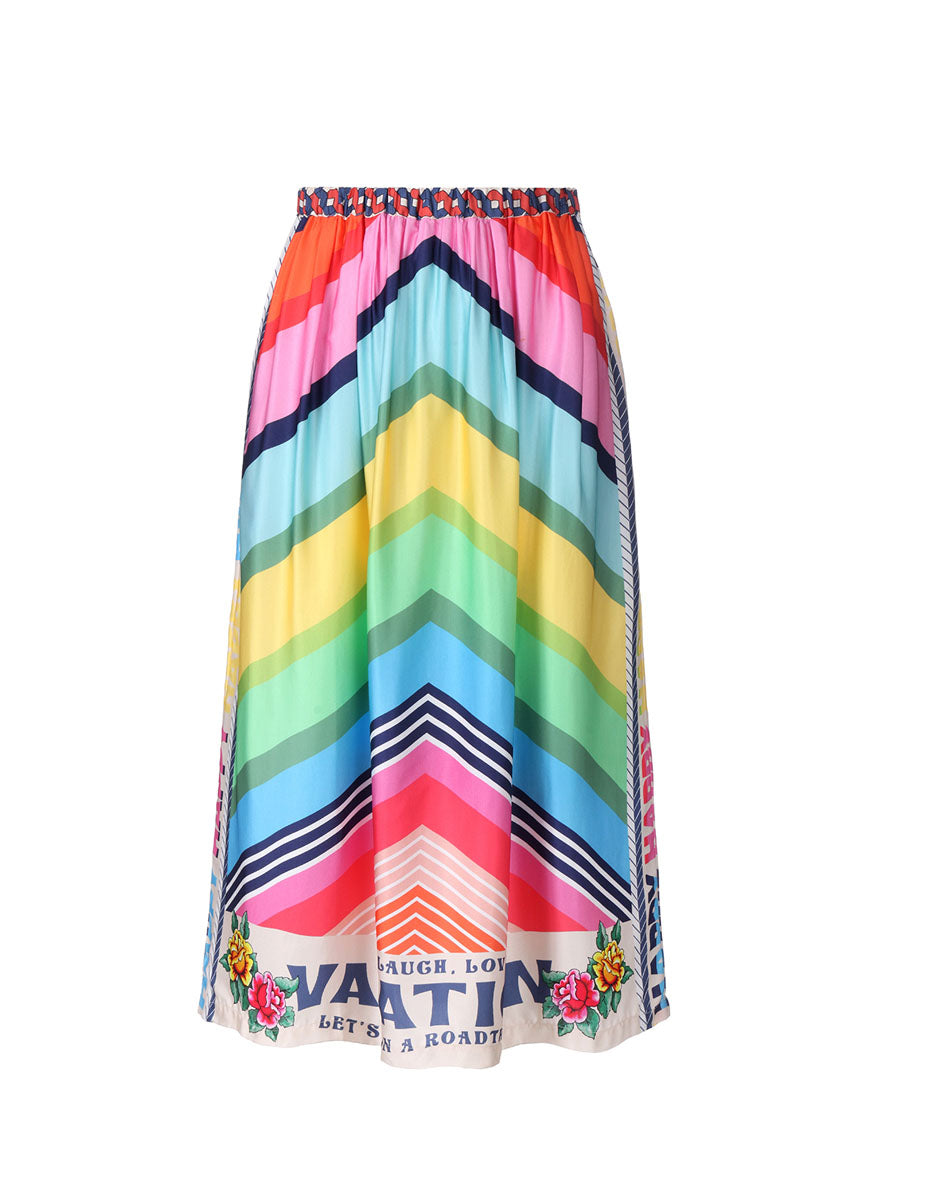 ALEXA MIDI SKIRT - VACATION