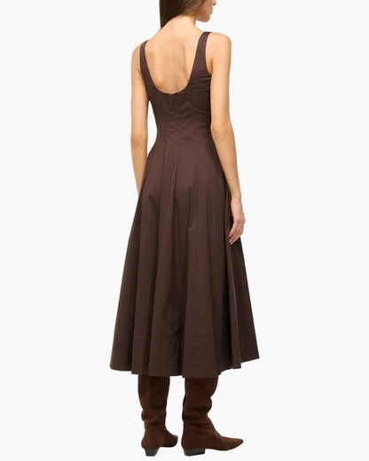 WELLS DRESS - EARTH