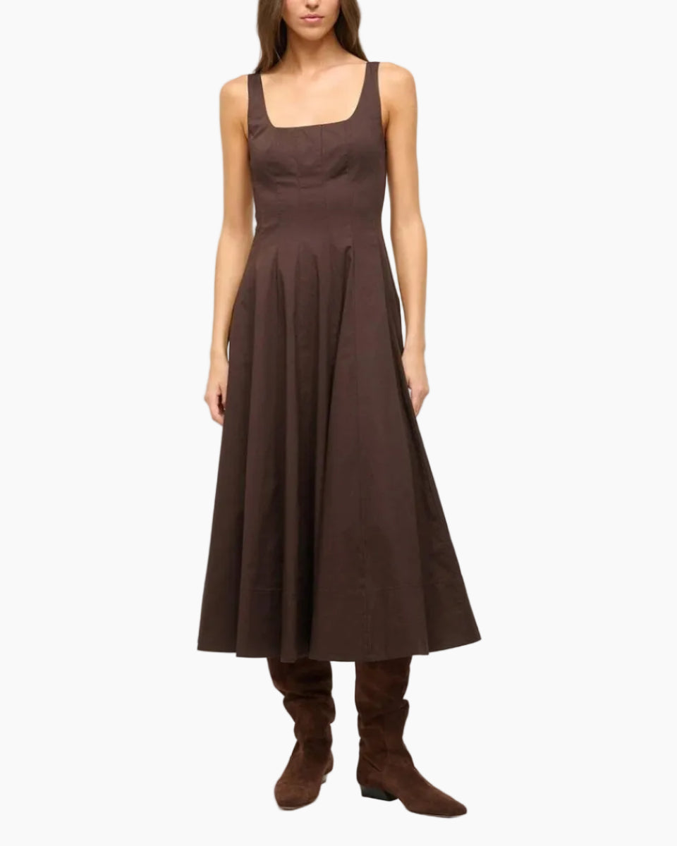WELLS DRESS - EARTH