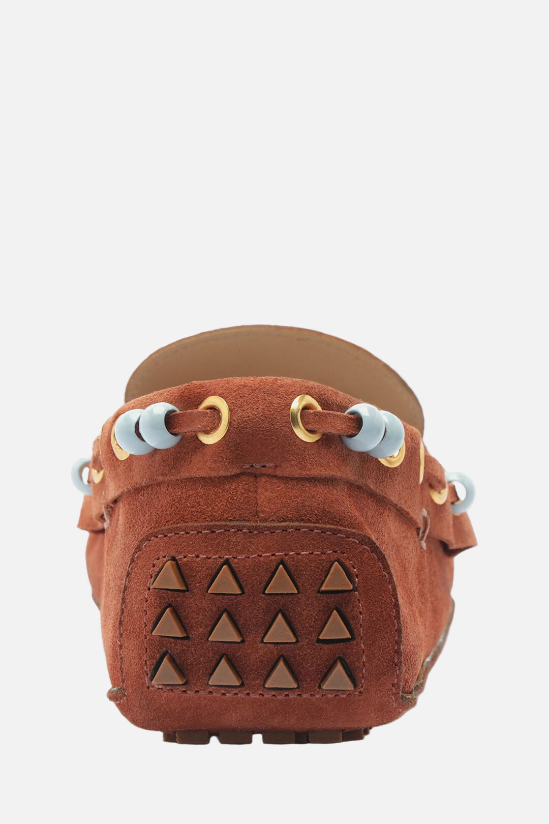 TASSEL MOCCASIN - BROWN SUEDE