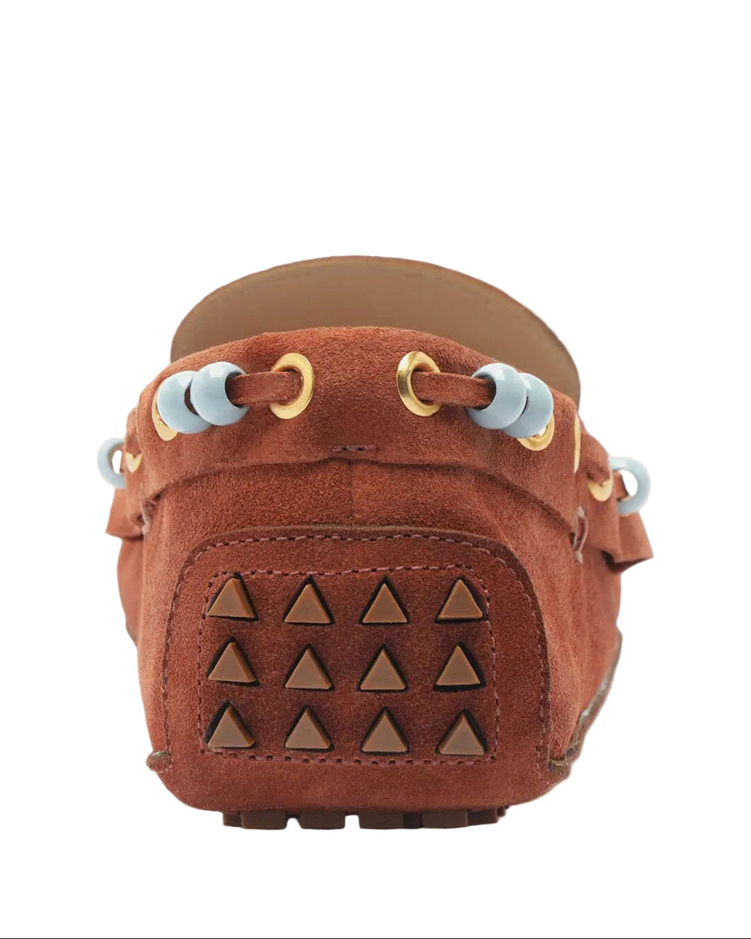 TASSEL MOCCASIN - BROWN SUEDE