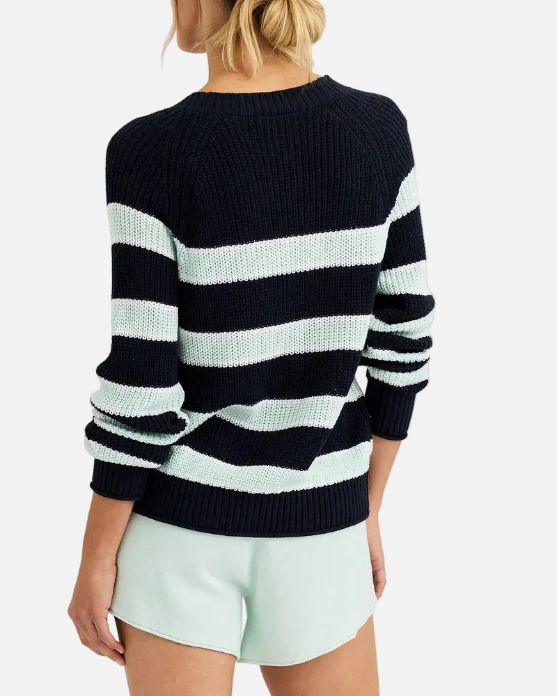RALEIGH CARDIGAN - BERMUDA STRIPE