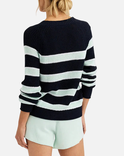 RALEIGH CARDIGAN - BERMUDA STRIPE