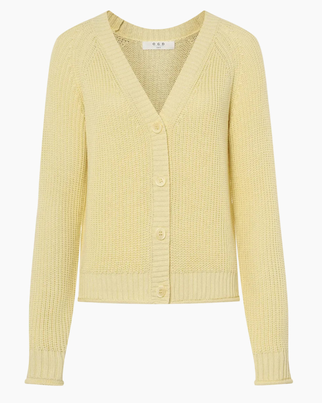 RALEIGH CARDIGAN - LEMON