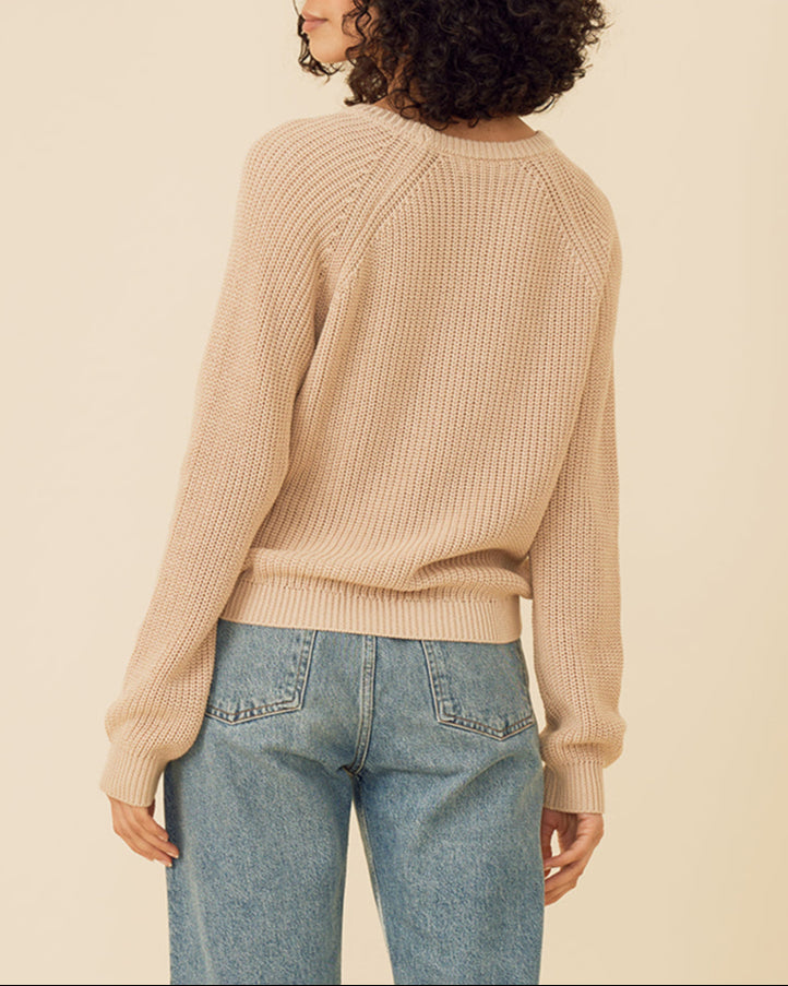 RALEIGH PULLOVER - LATTE