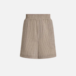 DARINA SHORT 4" - BIRCH TAUPE STRIPE