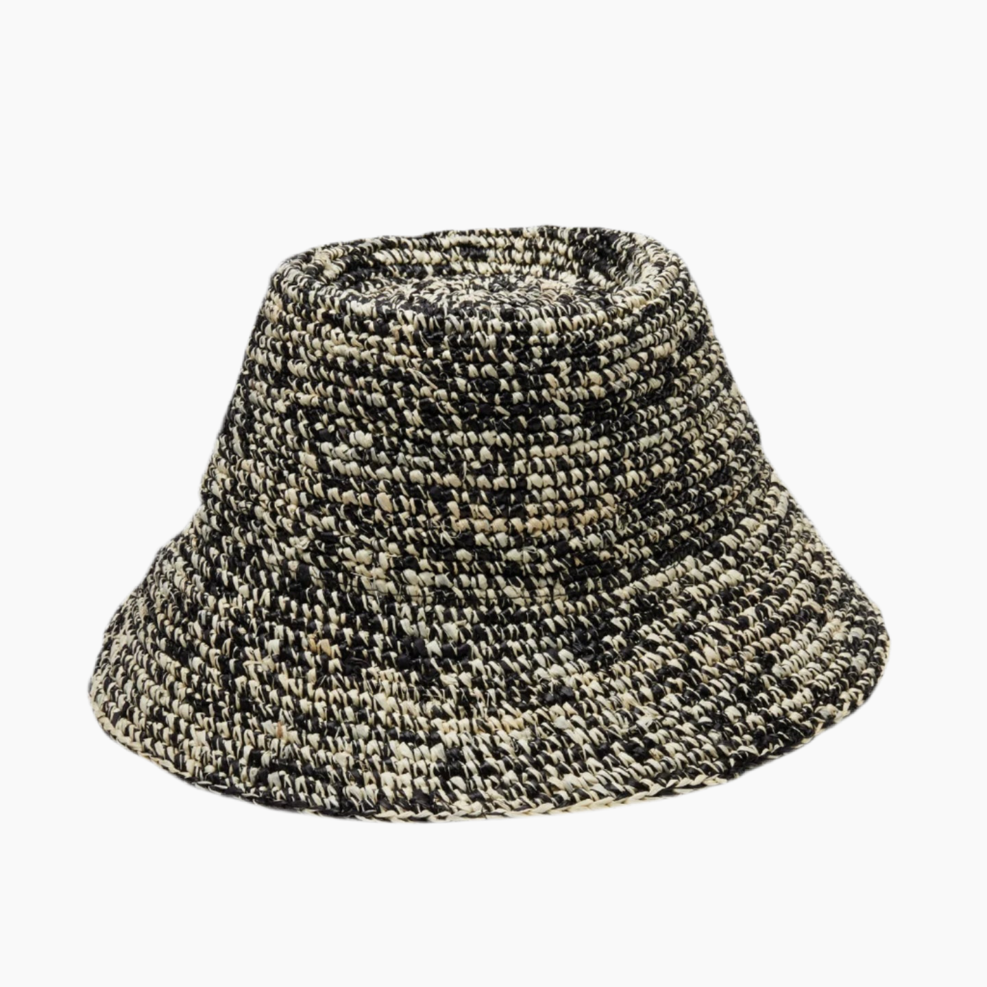 LOLO BUCKET HAT - BLACK IVORY