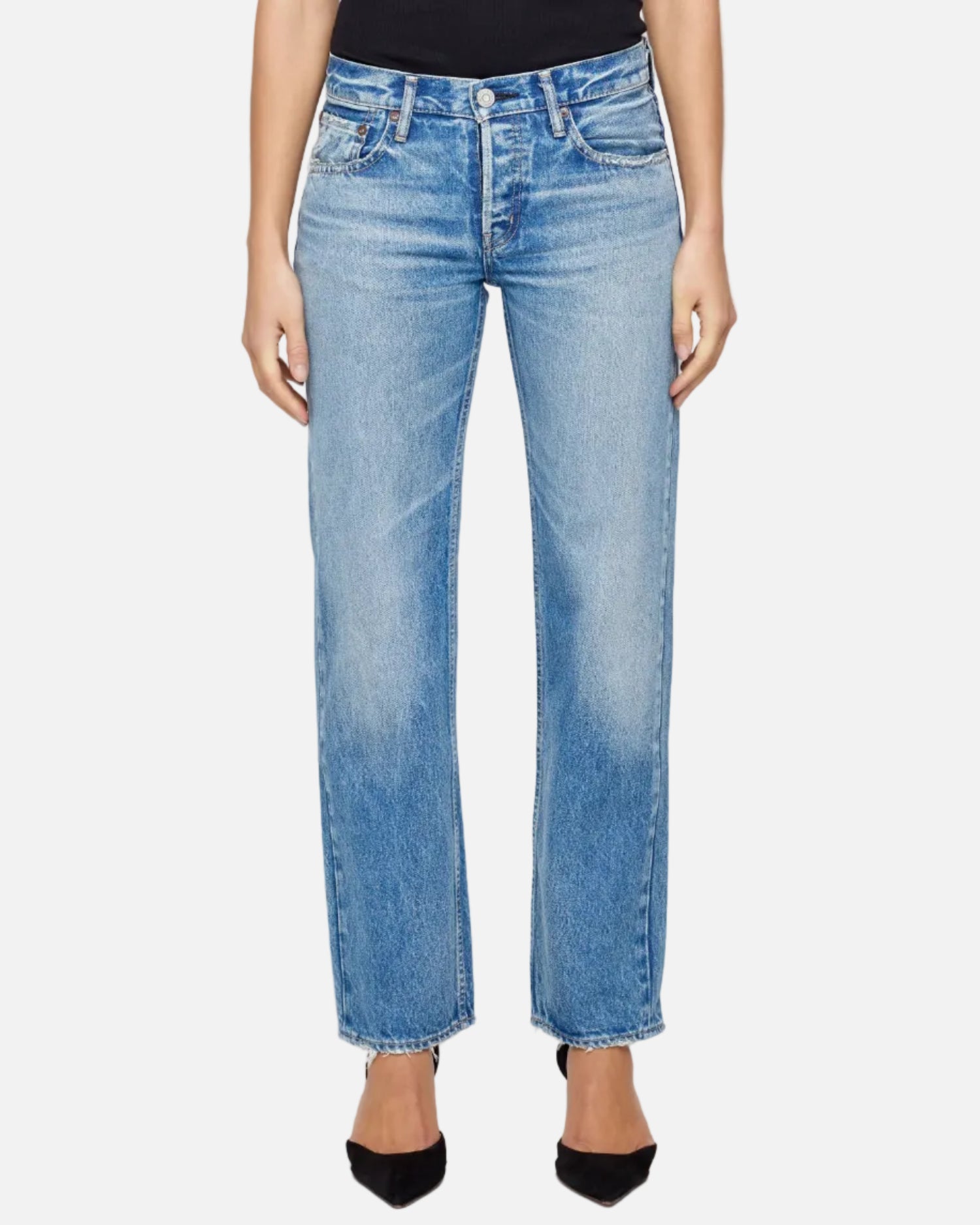 CHEVAL LOW RISE STRAIGHT - BLUE