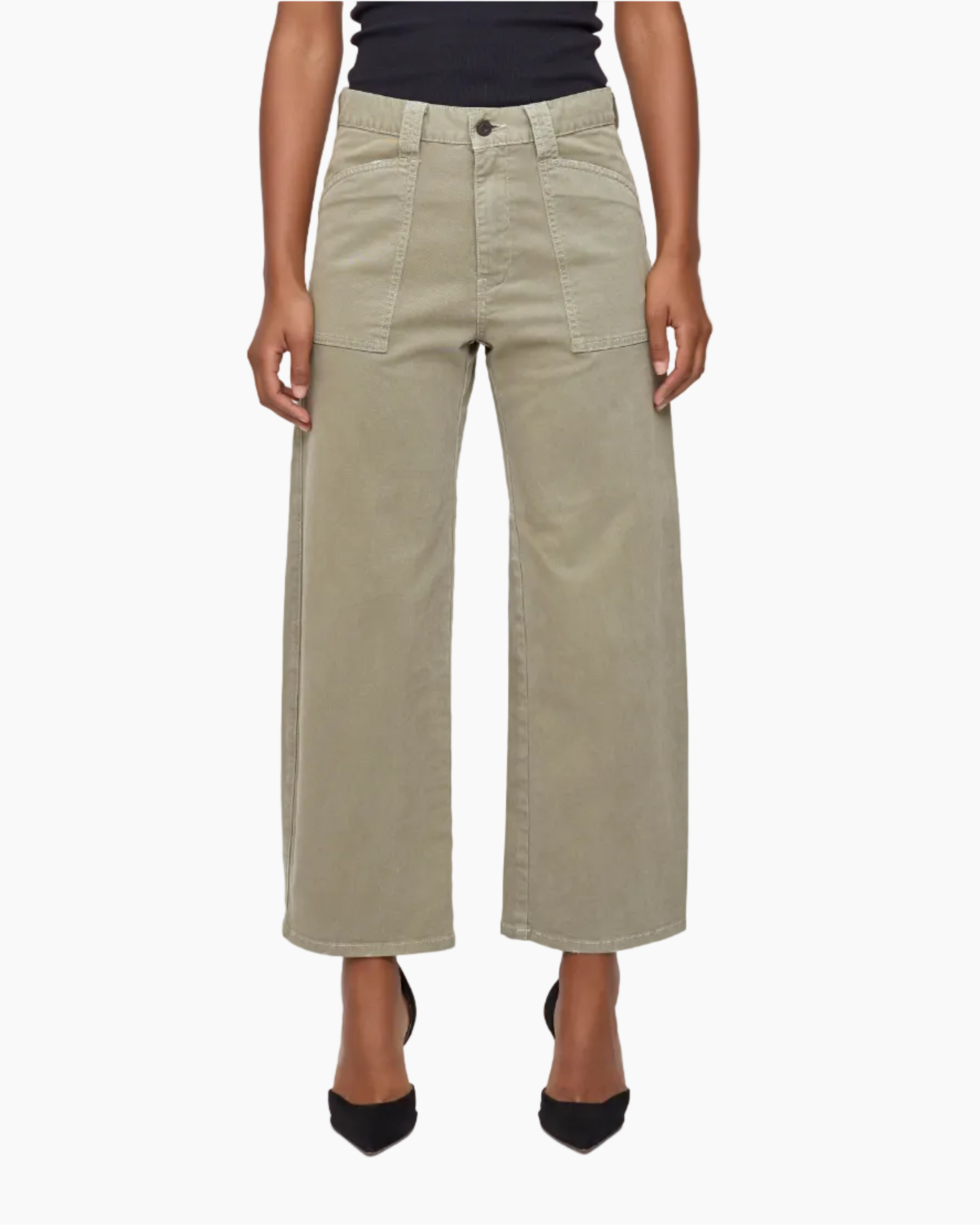 POMONOK GUSSET CARGO - KHAKI