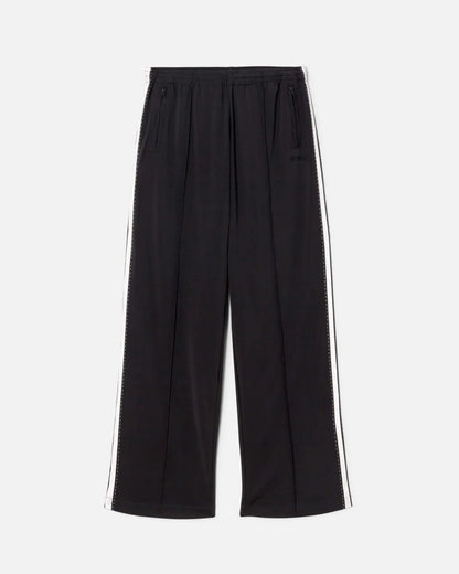 MEL TRACK PANT - BLACK WITH WHITE