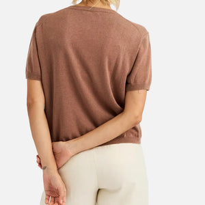 CALI TEE - SADDLE COMBO