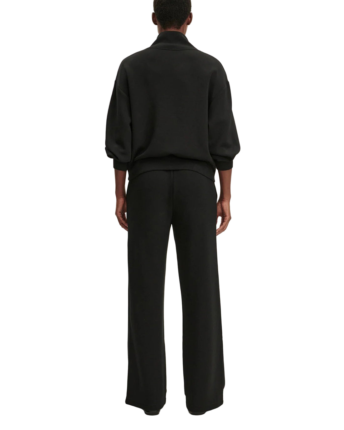 WIDE LEG PANT 28&quot; - BLACK
