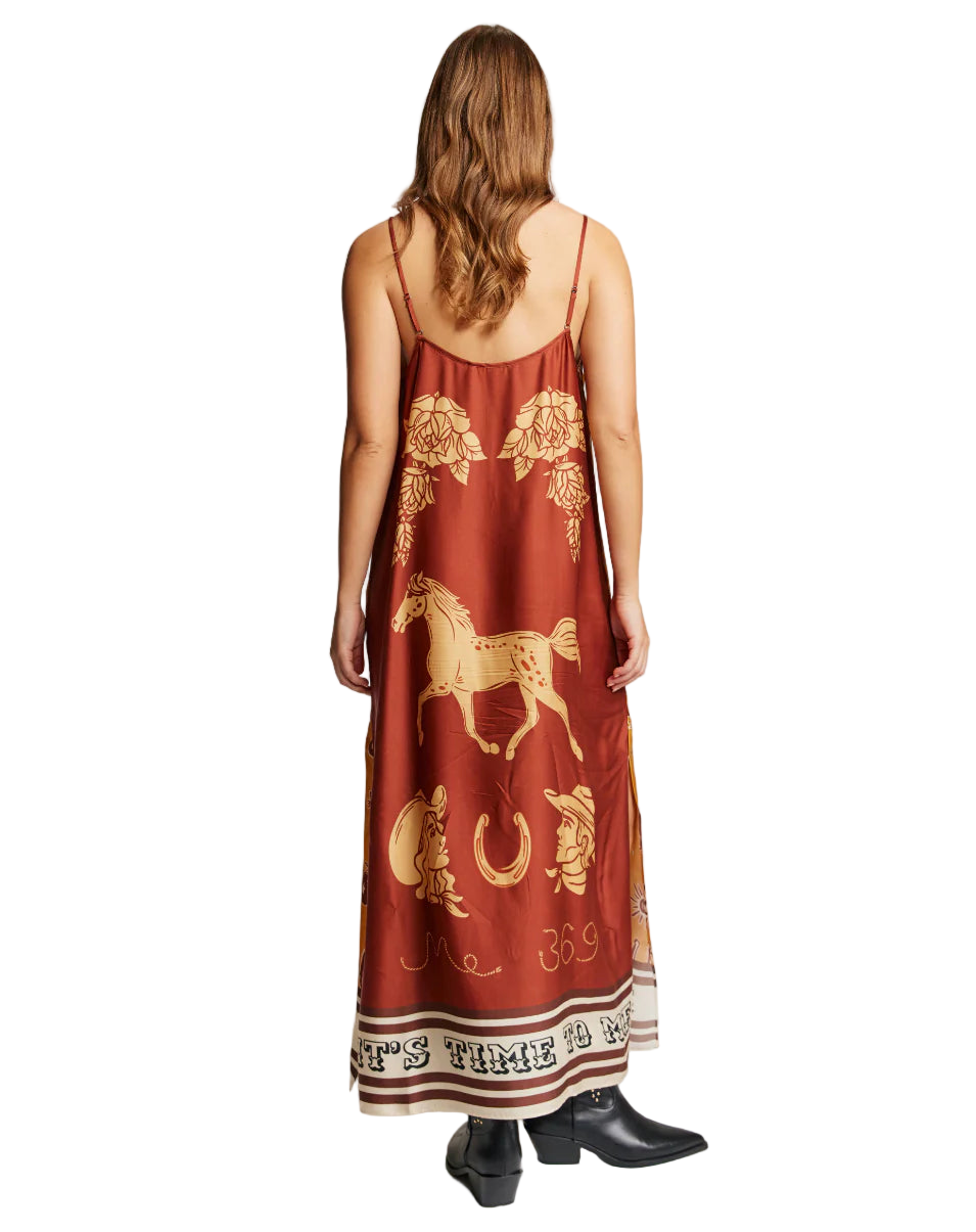 OLIVIA CAMISOLE DRESS - RODEO