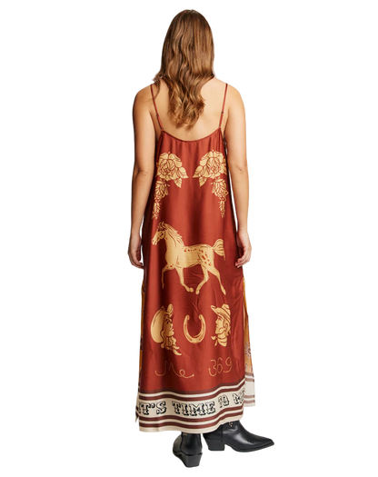OLIVIA CAMISOLE DRESS - RODEO