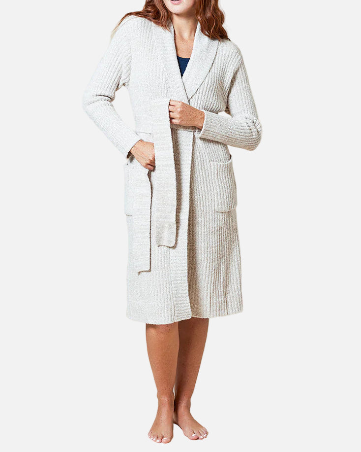 MARSHMALLOW WRAP ROBE - HEATHER COCO