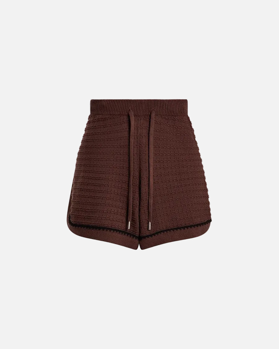 MORDEN KNIT SHORT - IRONWOOD