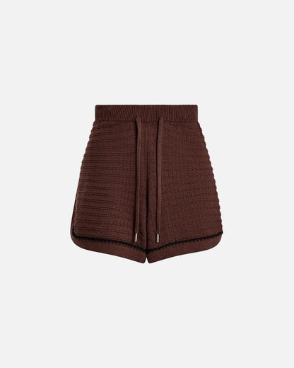 MORDEN KNIT SHORT - IRONWOOD