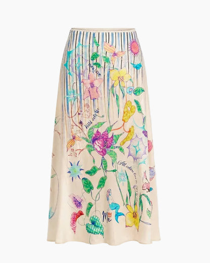 BLAKELY SLIP SKIRT - PARADISO