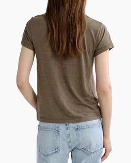 LONG LINE ADINE TEE - LOAM