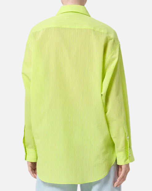 SONA SHIRT - FONTANA STRIPE/CHARTREUSE
