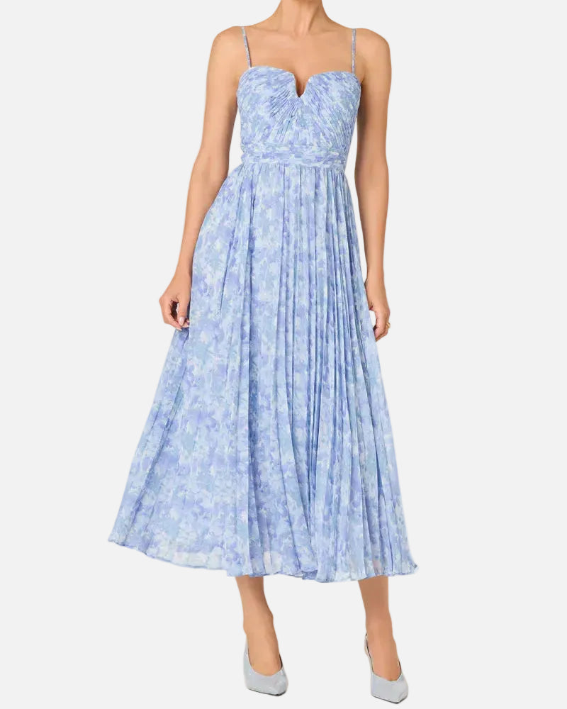 BAYLEY DRESS - BLUE FLORAL