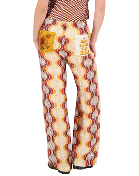 BAILEY STRAIGHT LEG TRACK PANT - SUNSET