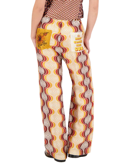 BAILEY STRAIGHT LEG TRACK PANT - SUNSET