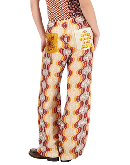 BAILEY STRAIGHT LEG TRACK PANT - SUNSET