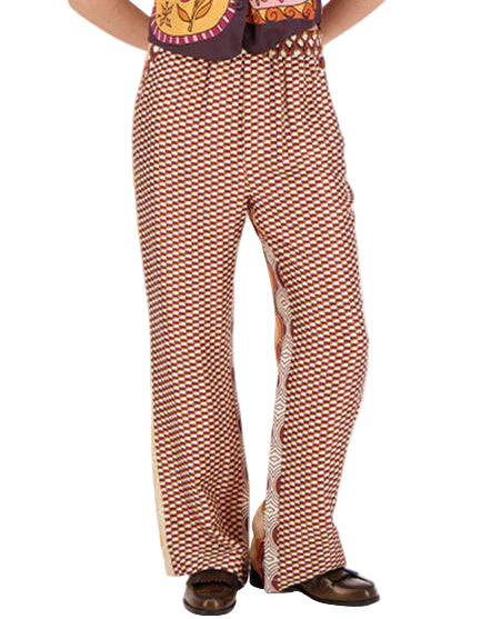 BAILEY STRAIGHT LEG TRACK PANT - SUNSET