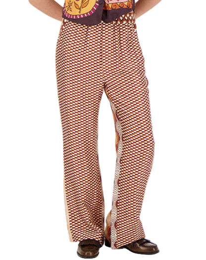 BAILEY STRAIGHT LEG TRACK PANT - SUNSET