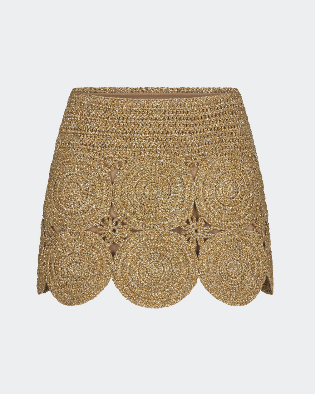 BEEP BEEP MINI SKIRT - STAR GOLD