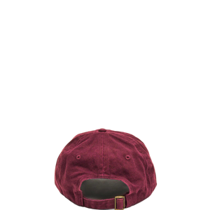 BASEBALL HAT - OXBLOOD W/LIPS