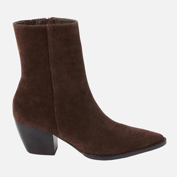 CATY ANKLE BOOT - CHOCOLATE