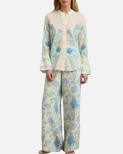 CHELSEA SHIRT - SHELLFLOWER IVORY