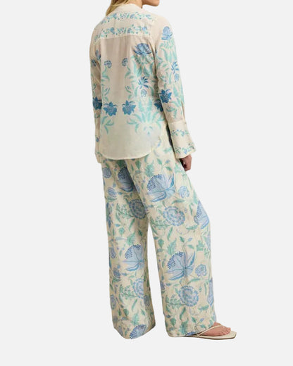 ROSHI PANT - SHELLFLOWER IVORY