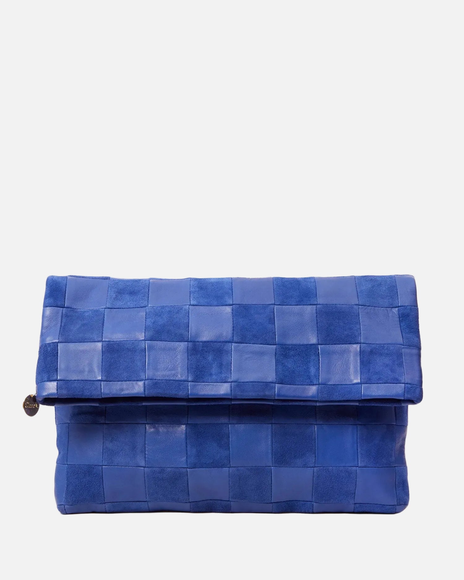 CARRYALL CLUTCH W/ TABS - LAGOON