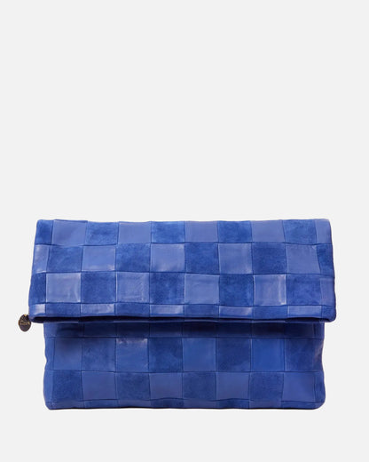 CARRYALL CLUTCH W/ TABS - LAGOON
