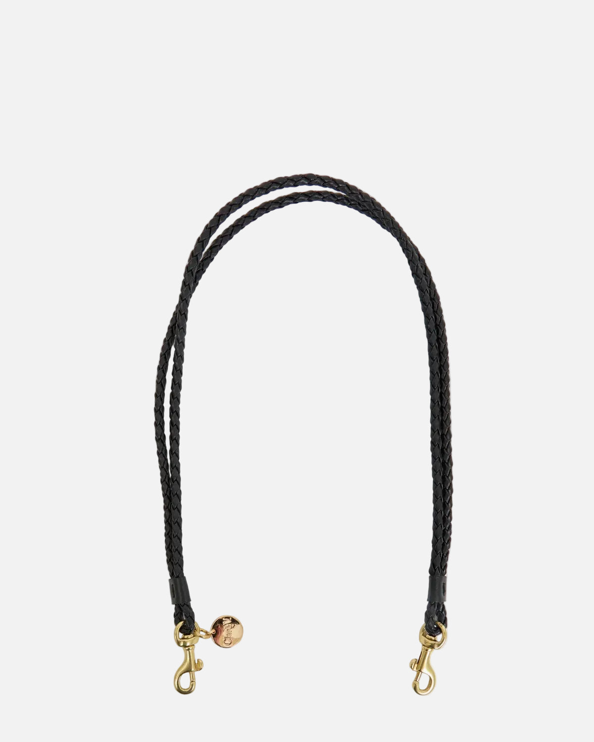 SHOULDER STRAP - BLACK PETITE DOUBLE BRAID