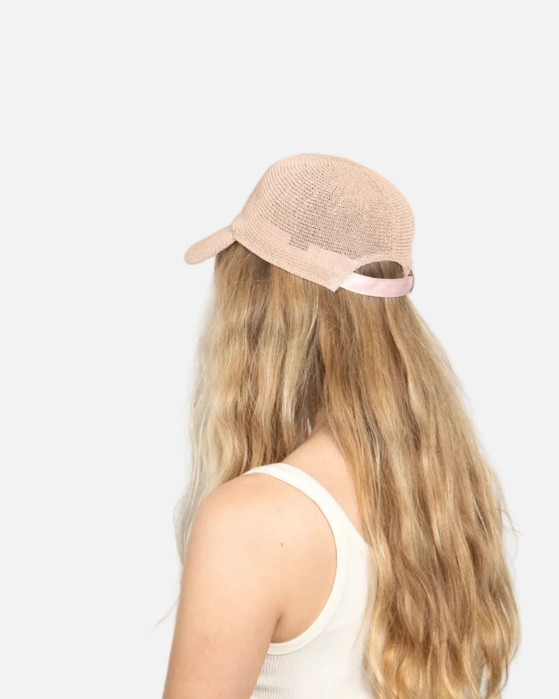 PAULA HAT - BLUSH ROSE